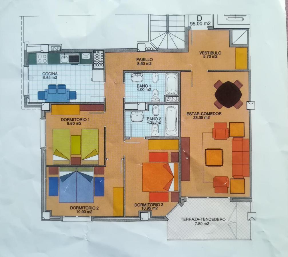 La Terraza De Zahara Lägenhet Pamplona Exteriör bild